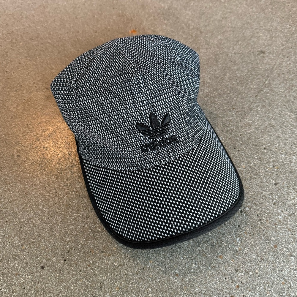 Adidas Women’s Black and White Hat Cap